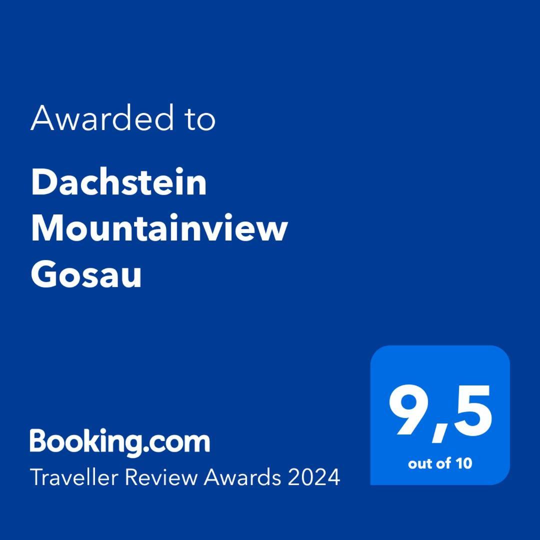 Appartement Dachstein Mountainview Gosau Extérieur photo